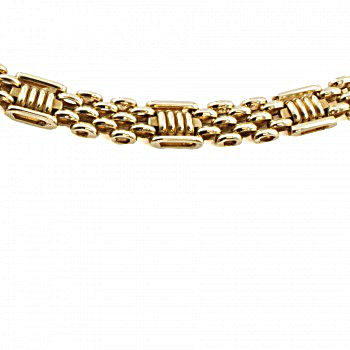 9ct Gold 34.4g 17 inch Neck Collar